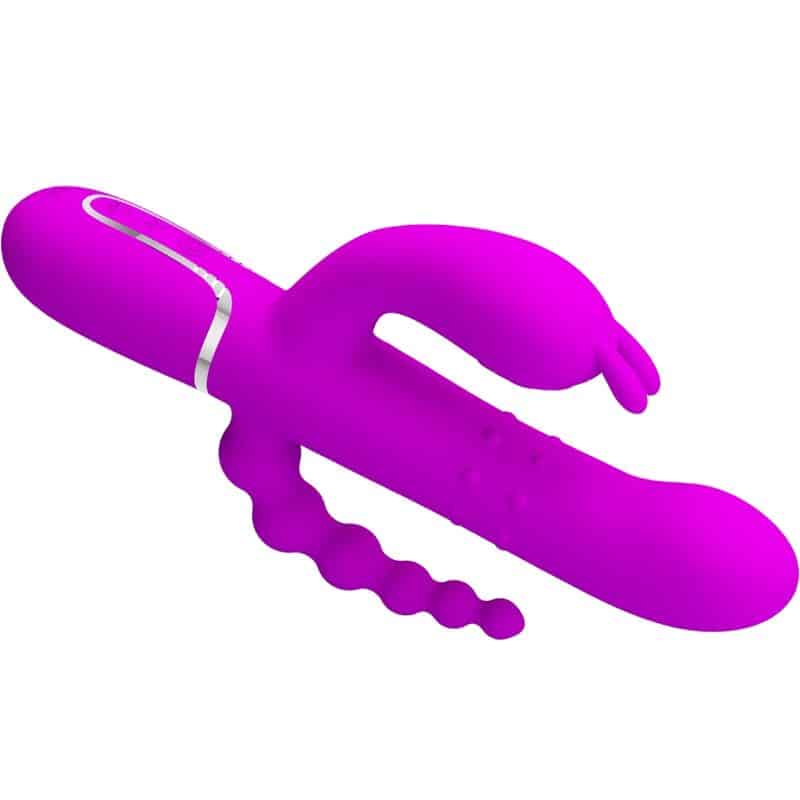 PRETTY LOVE - CAMMY TRIPLE VIBRADOR MULTIFUNCIÓN 4 EN 1 ROSA - piKanteo | Despierta tu lado más piKante Comprar PRETTY LOVE - CAMMY TRIPLE VIBRADOR MULTIFUNCIÓN 4 EN 1 ROSA al mejor precio - Envíos Discretos