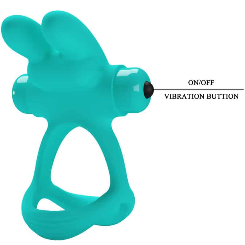 PRETTY LOVE - DANTE ANILLO VIBRADOR RABBIT VERDE - piKanteo | Despierta tu lado más piKante Comprar PRETTY LOVE - DANTE ANILLO VIBRADOR RABBIT VERDE al mejor precio - Envíos Discretos