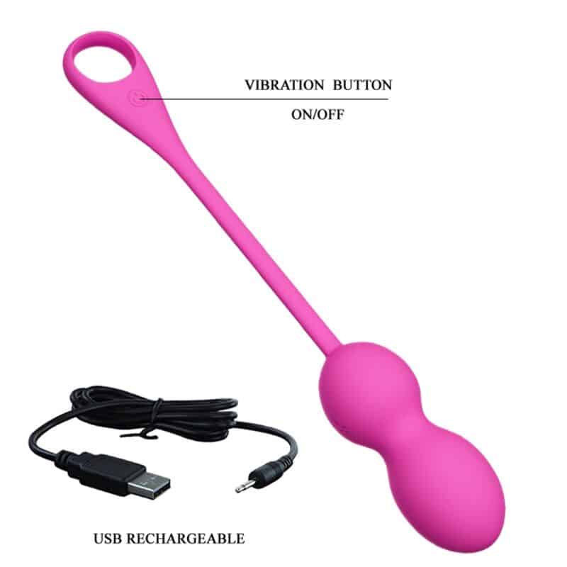 PRETTY LOVE - ELVIRA BOLAS VIBRADORAS RECARGABLE ROSA - piKanteo | Despierta tu lado más piKante Comprar PRETTY LOVE - ELVIRA BOLAS VIBRADORAS RECARGABLE ROSA al mejor precio - Envíos Discretos