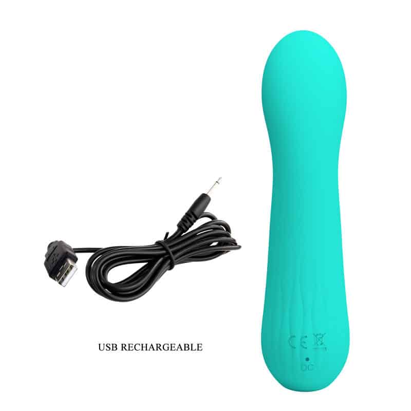 PRETTY LOVE - FAUN VIBRADOR RECARGABLE VERDE AGUA - piKanteo | Despierta tu lado más piKante Comprar PRETTY LOVE - FAUN VIBRADOR RECARGABLE VERDE AGUA al mejor precio - Envíos Discretos