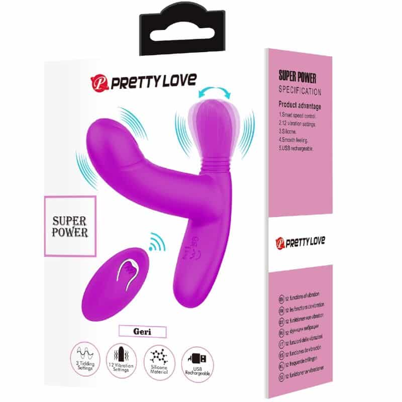 PRETTY LOVE - GERI MASAJEADOR CLITORIS CONTROL REMOTO ROSA - piKanteo | Despierta tu lado más piKante Comprar PRETTY LOVE - GERI MASAJEADOR CLITORIS CONTROL REMOTO ROSA al mejor precio - Envíos Discretos