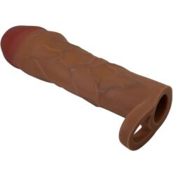 Comprar PRETTY LOVE - HANI FUNDA PARA PENE CON EXTENSIÓN DE 5 CM MULATO al mejor precio - Envíos Discretos