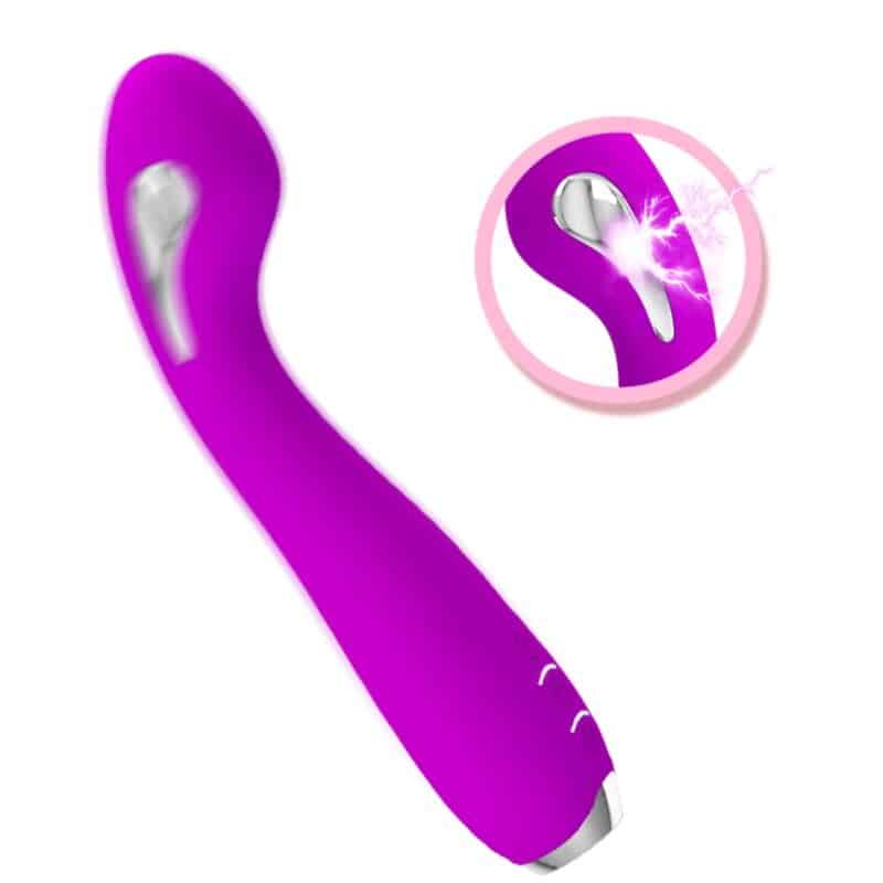PRETTY LOVE - HECTOR VIBRADOR ELECTROSHOCK RECARGABLE & IMPERMEABLE MORADO - piKanteo | Despierta tu lado más piKante Comprar PRETTY LOVE - HECTOR VIBRADOR ELECTROSHOCK RECARGABLE & IMPERMEABLE MORADO al mejor precio - Envíos Discretos