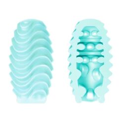 Comprar PRETTY LOVE - HUEVO MASTURBADOR DOBLE CARA TURQUESA al mejor precio - Envíos Discretos