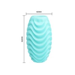 Comprar PRETTY LOVE - HUEVO MASTURBADOR DOBLE CARA TURQUESA al mejor precio - Envíos Discretos