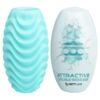 Comprar PRETTY LOVE - HUEVO MASTURBADOR DOBLE CARA TURQUESA al mejor precio - Envíos Discretos