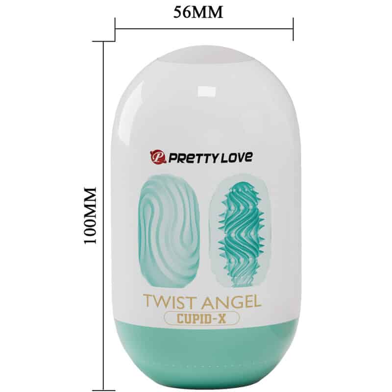 PRETTY LOVE - HUEVO MASTURBADOR TWIST ANGEL CUPID - piKanteo | Despierta tu lado más piKante Comprar PRETTY LOVE - HUEVO MASTURBADOR TWIST ANGEL CUPID al mejor precio - Envíos Discretos