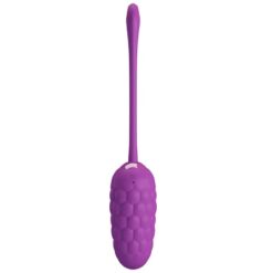 Comprar PRETTY LOVE - HUEVO VIBRADOR CON TEXTURA MARINA RECARGABLE MORADO al mejor precio - Envíos Discretos