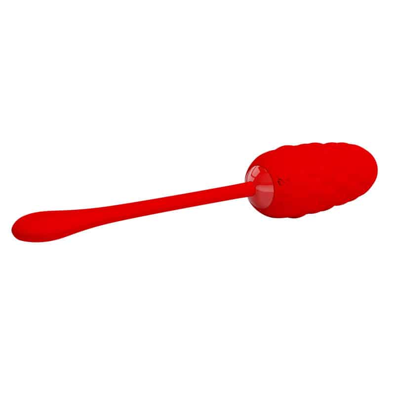 PRETTY LOVE - HUEVO VIBRADOR CON TEXTURA MARINA RECARGABLE ROJO - piKanteo | Despierta tu lado más piKante Comprar PRETTY LOVE - HUEVO VIBRADOR CON TEXTURA MARINA RECARGABLE ROJO al mejor precio - Envíos Discretos