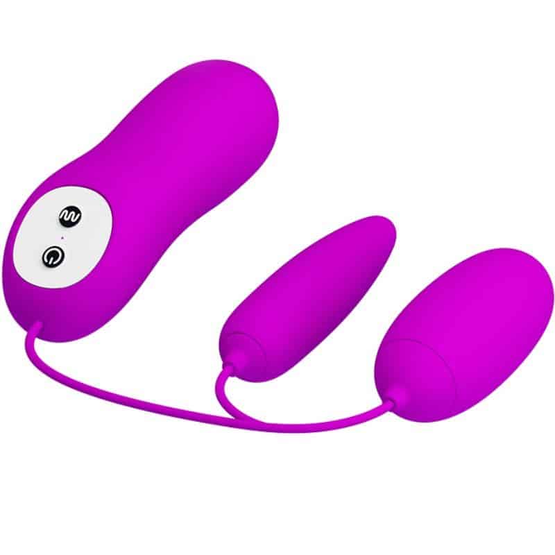 PRETTY LOVE - IRMA HUEVO VIBRADOR DOBLE - piKanteo | Despierta tu lado más piKante Comprar PRETTY LOVE - IRMA HUEVO VIBRADOR DOBLE al mejor precio - Envíos Discretos
