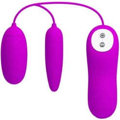 Comprar PRETTY LOVE - IRMA HUEVO VIBRADOR DOBLE al mejor precio - Envíos Discretos