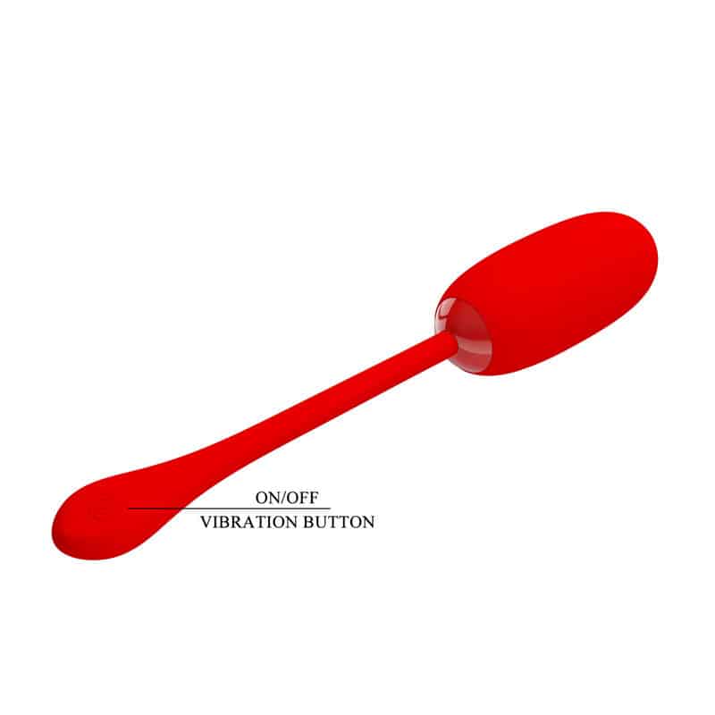 PRETTY LOVE - JULIUS HUEVO VIBRADOR IMPERMEBLE & RECARGABLE ROJO - piKanteo | Despierta tu lado más piKante Comprar PRETTY LOVE - JULIUS HUEVO VIBRADOR IMPERMEBLE & RECARGABLE ROJO al mejor precio - Envíos Discretos