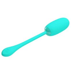 Comprar PRETTY LOVE - JULIUS HUEVO VIBRADOR IMPERMEBLE & RECARGABLE VERDE AGUA al mejor precio - Envíos Discretos