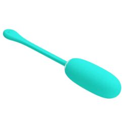 Comprar PRETTY LOVE - JULIUS HUEVO VIBRADOR IMPERMEBLE & RECARGABLE VERDE AGUA al mejor precio - Envíos Discretos