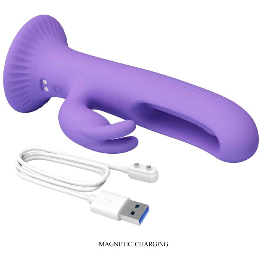 PRETTY LOVE - KILLMOULIS VIBRADOR RABBIT 12 MODOS DE VIBRACIÓN MORADO - piKanteo | Despierta tu lado más piKante Comprar PRETTY LOVE - KILLMOULIS VIBRADOR RABBIT 12 MODOS DE VIBRACIÓN MORADO al mejor precio - Envíos Discretos