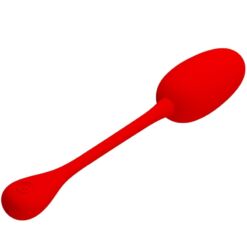 Comprar PRETTY LOVE - KNUCKER HUEVO VIBRADOR RECARGABLE ROJO al mejor precio - Envíos Discretos