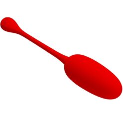 Comprar PRETTY LOVE - KNUCKER HUEVO VIBRADOR RECARGABLE ROJO al mejor precio - Envíos Discretos