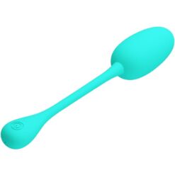 Comprar PRETTY LOVE - KNUCKER HUEVO VIBRADOR RECARGABLE VERDE AGUA al mejor precio - Envíos Discretos