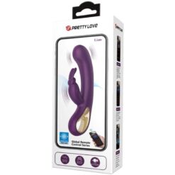 Comprar PRETTY LOVE - LIAM VIBRADOR RABBIT & ESTIMULADOR PUNTO G MORADO al mejor precio - Envíos Discretos