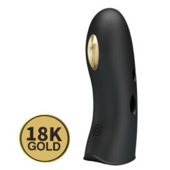 Comprar PRETTY LOVE - MARICO FUNDA DE DEDO ELECTRO-ESTUMILADOR NEGRO al mejor precio - Envíos Discretos