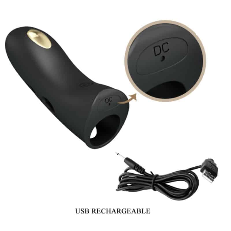 PRETTY LOVE - MARICO FUNDA DE DEDO ELECTRO-ESTUMILADOR NEGRO - piKanteo | Despierta tu lado más piKante Comprar PRETTY LOVE - MARICO FUNDA DE DEDO ELECTRO-ESTUMILADOR NEGRO al mejor precio - Envíos Discretos