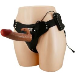 Comprar PRETTY LOVE - MARION HARNESS BRIEFS UNIVERSAL CON DILDO VIBRACIÓN 19 CM MULATO al mejor precio - Envíos Discretos