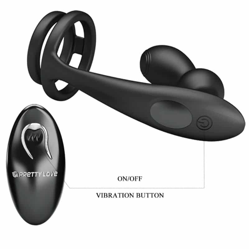 PRETTY LOVE - MARSHALL ANILLO PARA PENE + PLUG ANAL VIBRATORIO & CONTROL REMOTO - piKanteo | Despierta tu lado más piKante Comprar PRETTY LOVE - MARSHALL ANILLO PARA PENE + PLUG ANAL VIBRATORIO & CONTROL REMOTO al mejor precio - Envíos Discretos