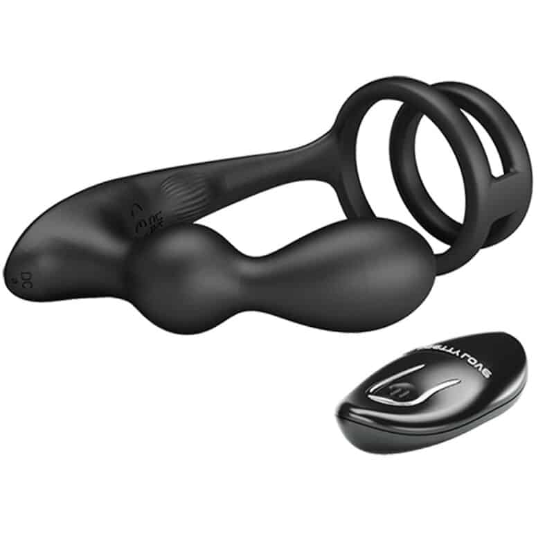 PRETTY LOVE - MARSHALL ANILLO PARA PENE + PLUG ANAL VIBRATORIO & CONTROL REMOTO - piKanteo | Despierta tu lado más piKante Comprar PRETTY LOVE - MARSHALL ANILLO PARA PENE + PLUG ANAL VIBRATORIO & CONTROL REMOTO al mejor precio - Envíos Discretos