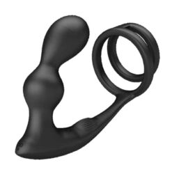 Comprar PRETTY LOVE - MARSHALL ANILLO PARA PENE + PLUG ANAL VIBRATORIO & CONTROL REMOTO al mejor precio - Envíos Discretos