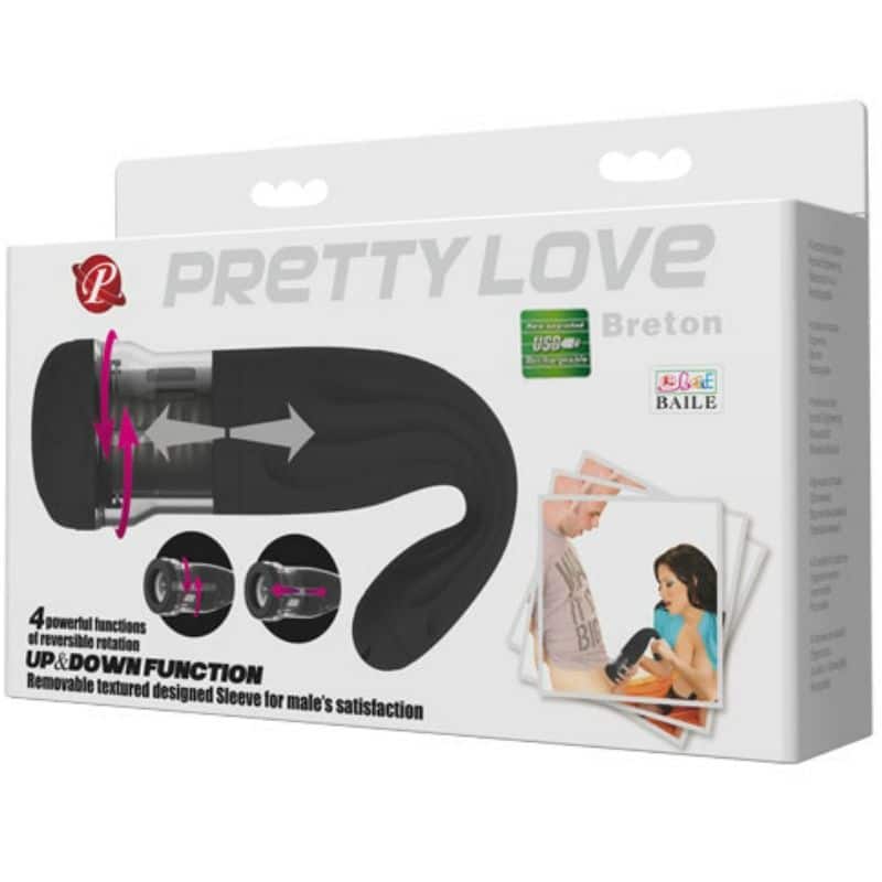 PRETTY LOVE - MASTURBADOR RECARGABLE MULTIFUNCIÓN BRETON - piKanteo | Despierta tu lado más piKante Comprar PRETTY LOVE - MASTURBADOR RECARGABLE MULTIFUNCIÓN BRETON al mejor precio - Envíos Discretos