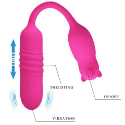 Comprar PRETTY LOVE - NOBIKUMA BALA VIBRADORA DE SILICONA ROSA al mejor precio - Envíos Discretos