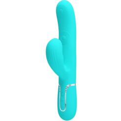 Comprar PRETTY LOVE - PERLITA VIBRADOR PUNTO G 3 EN 1 MULTIFUNCIÓN VERDE AGUA al mejor precio - Envíos Discretos