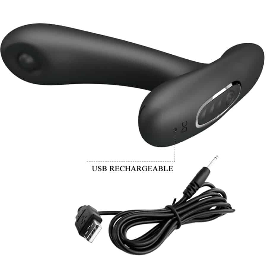 PRETTY LOVE - REMINGTON MASAJEADOR VIBRADOR ANAL Y VAGINAL NEGRO - piKanteo | Despierta tu lado más piKante Comprar PRETTY LOVE - REMINGTON MASAJEADOR VIBRADOR ANAL Y VAGINAL NEGRO al mejor precio - Envíos Discretos