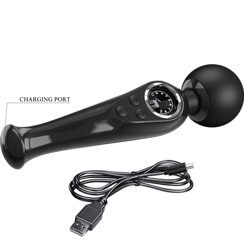 PRETTY LOVE - SKYLER VIBRADOR WAND NEGRO - piKanteo | Despierta tu lado más piKante Comprar PRETTY LOVE - SKYLER VIBRADOR WAND NEGRO al mejor precio - Envíos Discretos