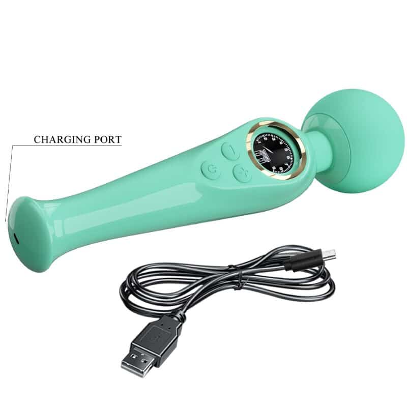 PRETTY LOVE - SKYLER VIBRADOR WAND VERDE - piKanteo | Despierta tu lado más piKante Comprar PRETTY LOVE - SKYLER VIBRADOR WAND VERDE al mejor precio - Envíos Discretos