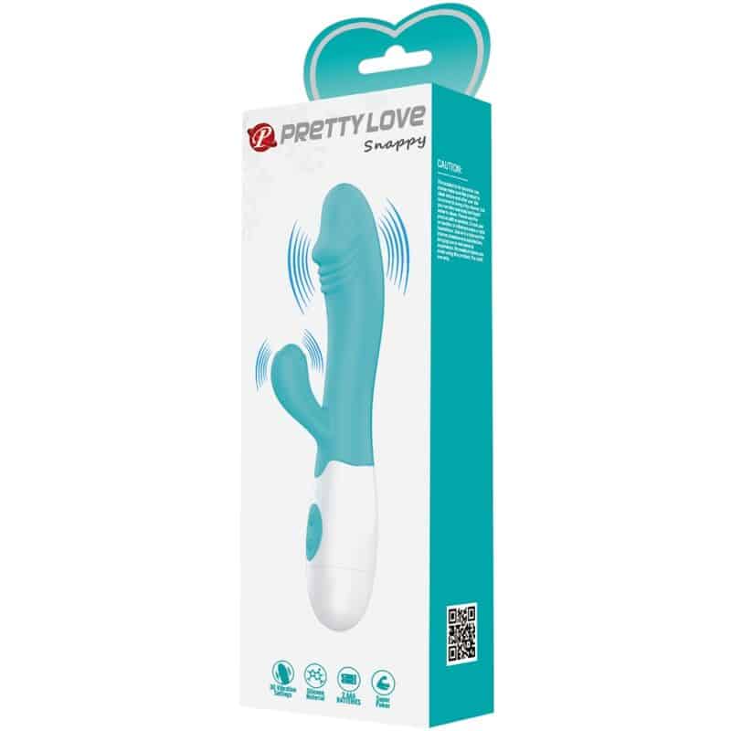 PRETTY LOVE - SNAPPY VIBRADOR PUNTO G VERDE AGUA - piKanteo | Despierta tu lado más piKante Comprar PRETTY LOVE - SNAPPY VIBRADOR PUNTO G VERDE AGUA al mejor precio - Envíos Discretos