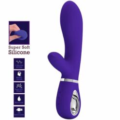 Comprar PRETTY LOVE - THOMAS VIBRADOR PUNTO G MULTIFUNCIÓN VIOLETA al mejor precio - Envíos Discretos