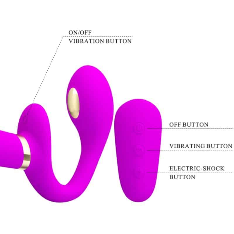 PRETTY LOVE - THUNDERBIRD VIBRADOR DOBLE STRAP-ON CONTROL REMOTO MORADO - piKanteo | Despierta tu lado más piKante Comprar PRETTY LOVE - THUNDERBIRD VIBRADOR DOBLE STRAP-ON CONTROL REMOTO MORADO al mejor precio - Envíos Discretos
