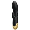 Comprar PRETTY LOVE - VIBRADOR DE LUJO BAÑADO EN ORO RECARGABLE NEGRO al mejor precio - Envíos Discretos