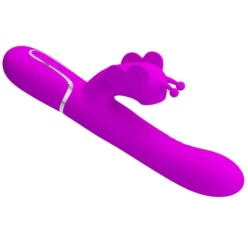 PRETTY LOVE - VIBRADOR RABBIT MULTIFUNCIÓN 4 EN 1 MARIPOSA FUCSIA - piKanteo | Despierta tu lado más piKante Comprar PRETTY LOVE - VIBRADOR RABBIT MULTIFUNCIÓN 4 EN 1 MARIPOSA FUCSIA al mejor precio - Envíos Discretos