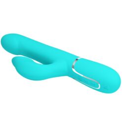Comprar PRETTY LOVE - VIBRADOR RABBIT PERLAS VERDE AGUA al mejor precio - Envíos Discretos
