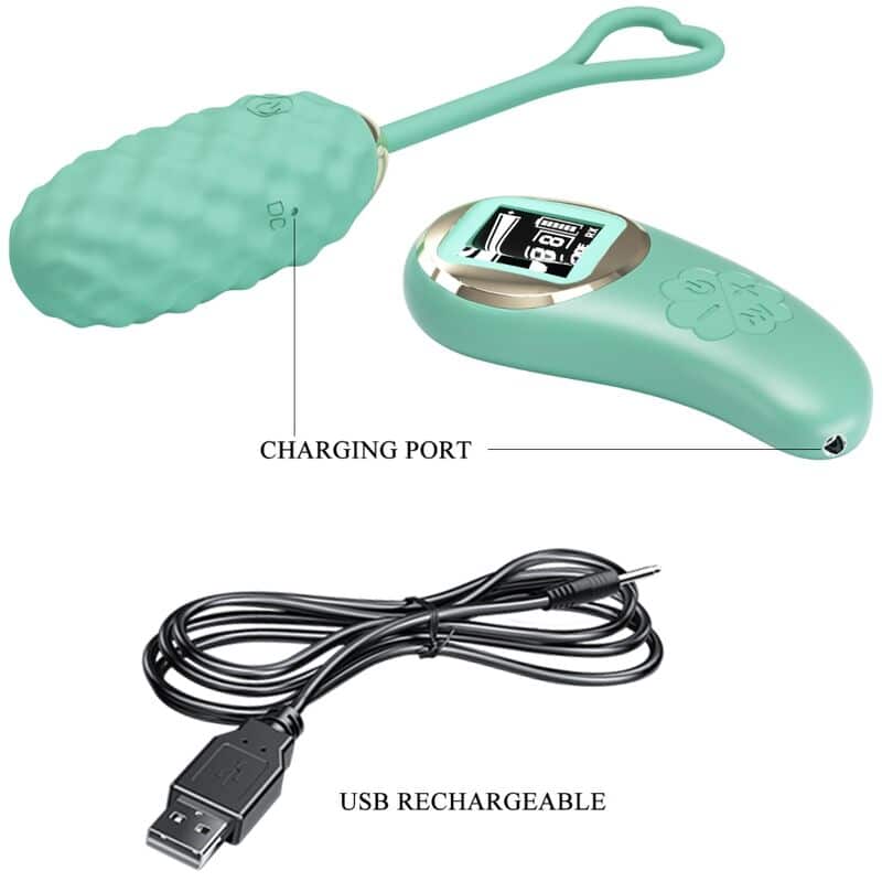 PRETTY LOVE - VIVIAN HUEVO VIBRADOR CONTROL REMOTO VERDE - piKanteo | Despierta tu lado más piKante Comprar PRETTY LOVE - VIVIAN HUEVO VIBRADOR CONTROL REMOTO VERDE al mejor precio - Envíos Discretos