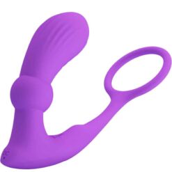 Comprar PRETTY LOVE - WARREN ANILLO & VIBRADOR ANAL VIOLETA al mejor precio - Envíos Discretos