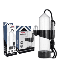 Comprar PUMP ADDICTED - BOMBA ERECCIÓN RX5 TRANSPARENTE CON VIBRADOR al mejor precio - Envíos Discretos