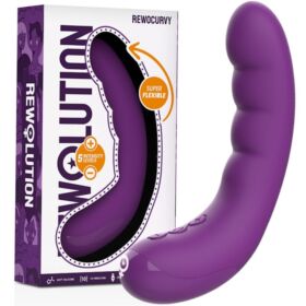 Comprar REWOLUTION - REWOCURVY VIBRADOR FLEXIBLE RECARGABLE al mejor precio - Envíos Discretos