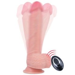 Comprar ROCKARMY - APACHE VIBRADOR REALÍSTICO CONTROL REMOTO LIQUID SILICONE 20.5 CM -O- 4.62 CM al mejor precio - Envíos Discretos