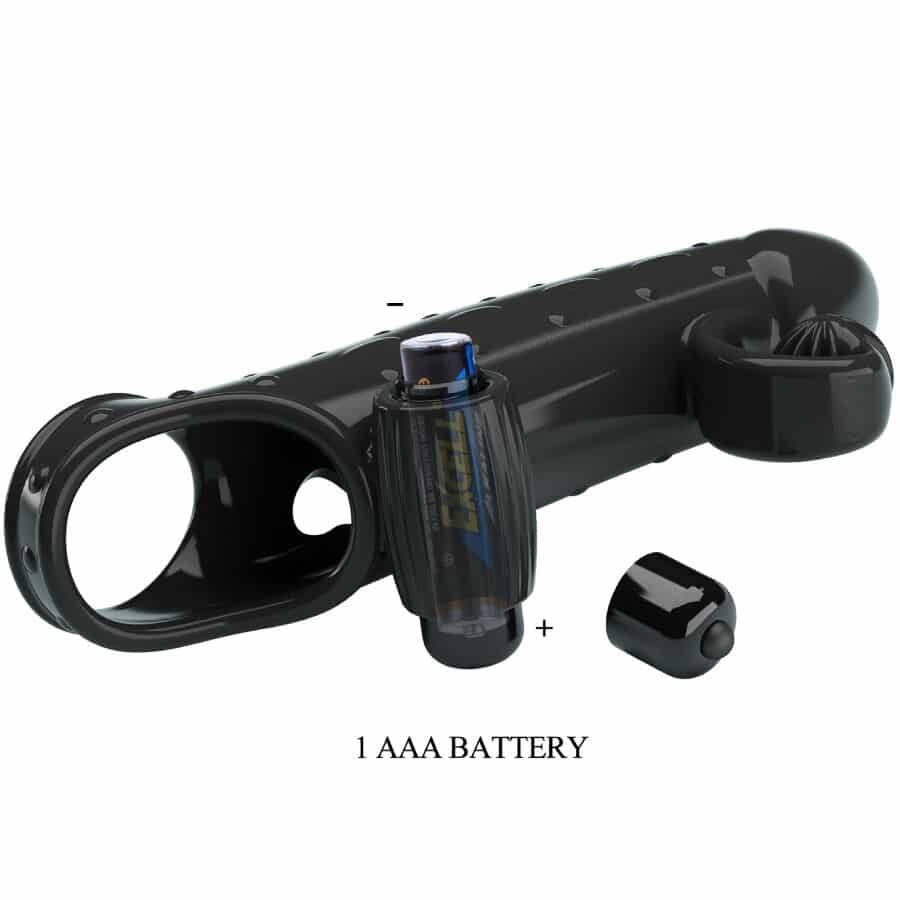 ROMANCE - FUNDA PARA PENE CON VIBRACIÓN NEGRO - piKanteo | Despierta tu lado más piKante Comprar ROMANCE - FUNDA PARA PENE CON VIBRACIÓN NEGRO al mejor precio - Envíos Discretos