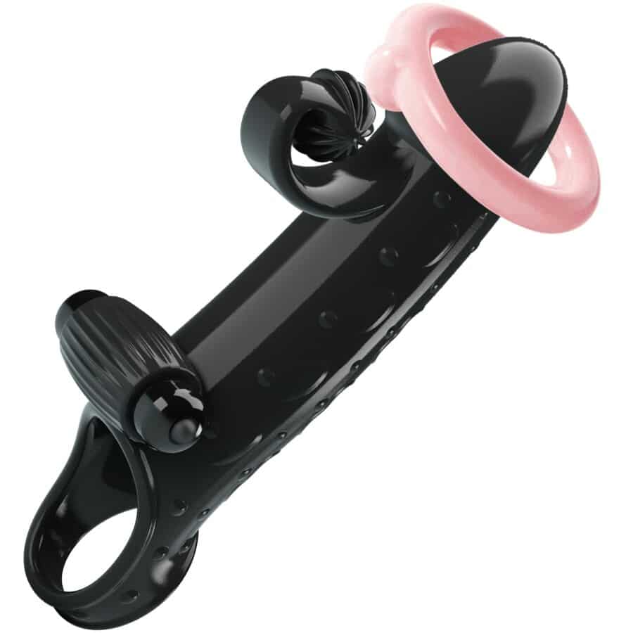 ROMANCE - FUNDA PARA PENE CON VIBRACIÓN NEGRO - piKanteo | Despierta tu lado más piKante Comprar ROMANCE - FUNDA PARA PENE CON VIBRACIÓN NEGRO al mejor precio - Envíos Discretos