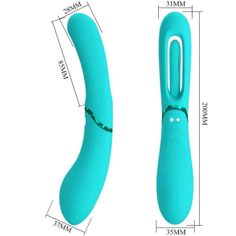 ROMANCE - LEXIE VIBRADOR PUNTO G 7 VIBRACIONES AZUL - piKanteo | Despierta tu lado más piKante Comprar ROMANCE - LEXIE VIBRADOR PUNTO G 7 VIBRACIONES AZUL al mejor precio - Envíos Discretos