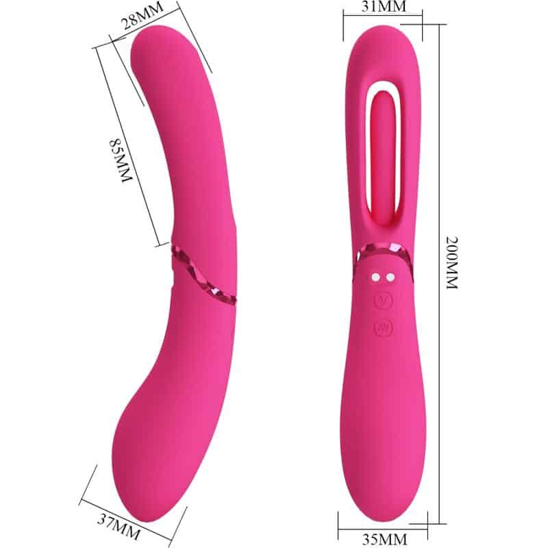 ROMANCE - LEXIE VIBRADOR PUNTO G 7 VIBRACIONES ROSA - piKanteo | Despierta tu lado más piKante Comprar ROMANCE - LEXIE VIBRADOR PUNTO G 7 VIBRACIONES ROSA al mejor precio - Envíos Discretos